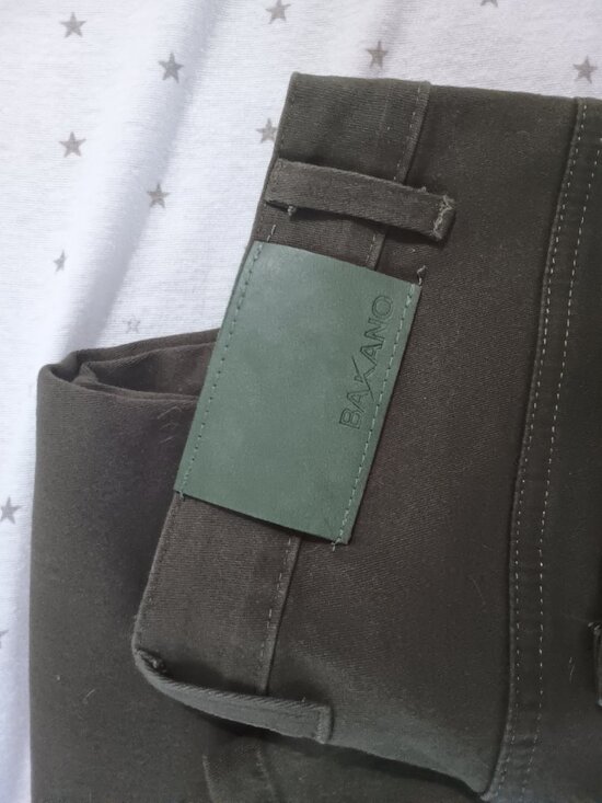 Bakano Men's Olive green jeans 28 x 32 Slim Fit - Picture 2 of 6